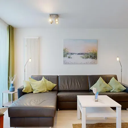 דירה In Direkter Strandlage Mit Balkon Und Sauna, Duenenresidenz Prora-app 111